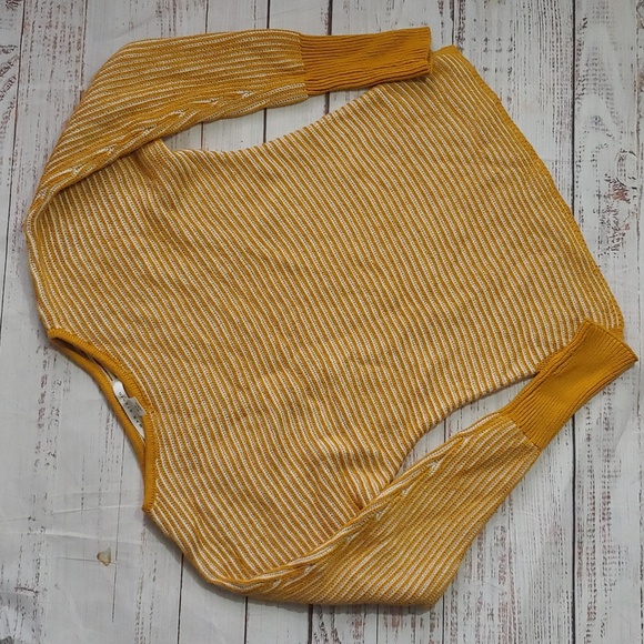 MAX STUDIO STRIPED DOLMAN SWEATER - Picture 1 of 8